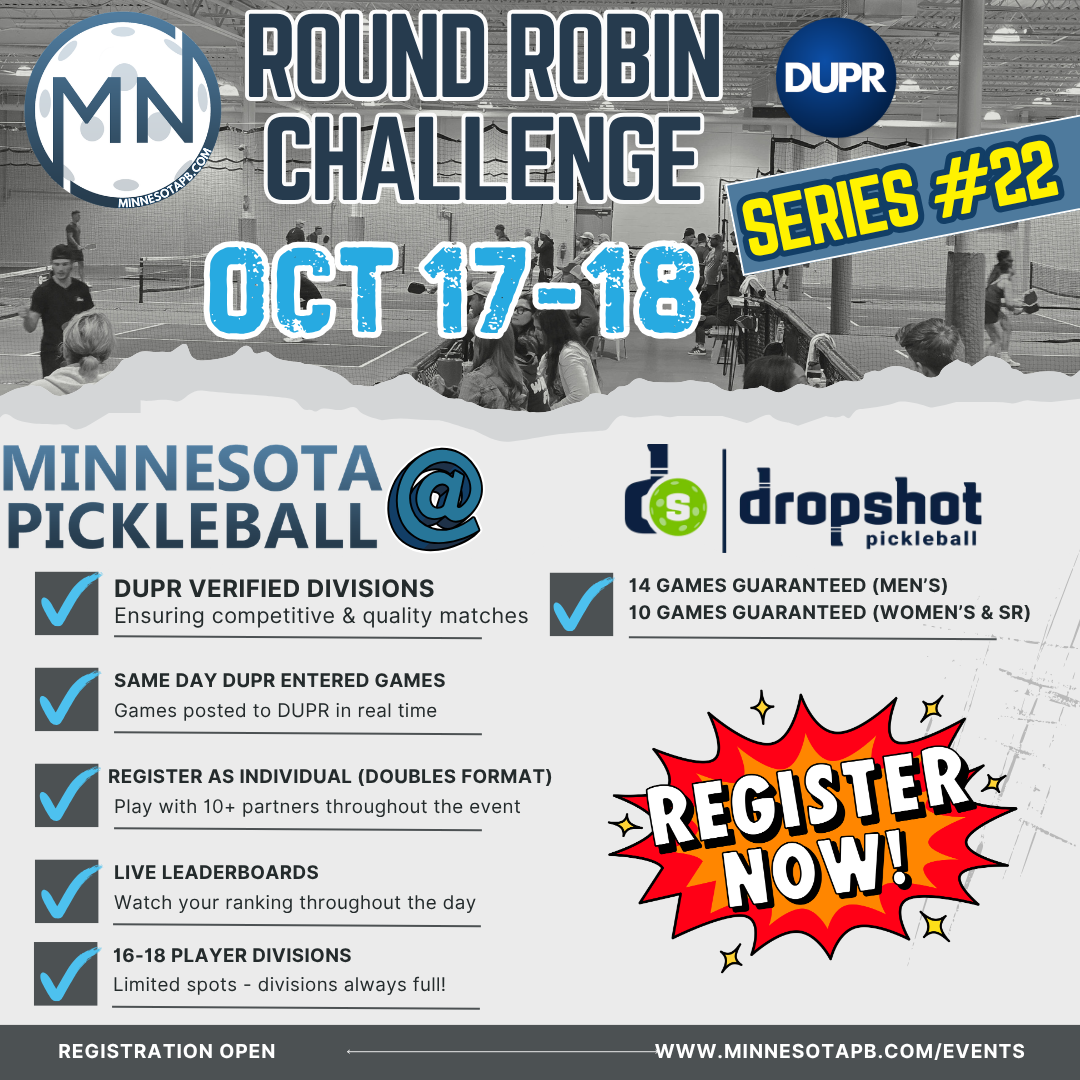 Round Robin Challenge Series #22 - Pickleball Seek
