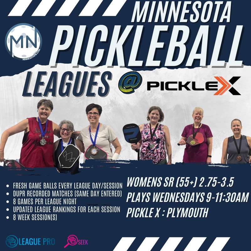 55+ Wednesday Morning Women's League - 2.5-3.25